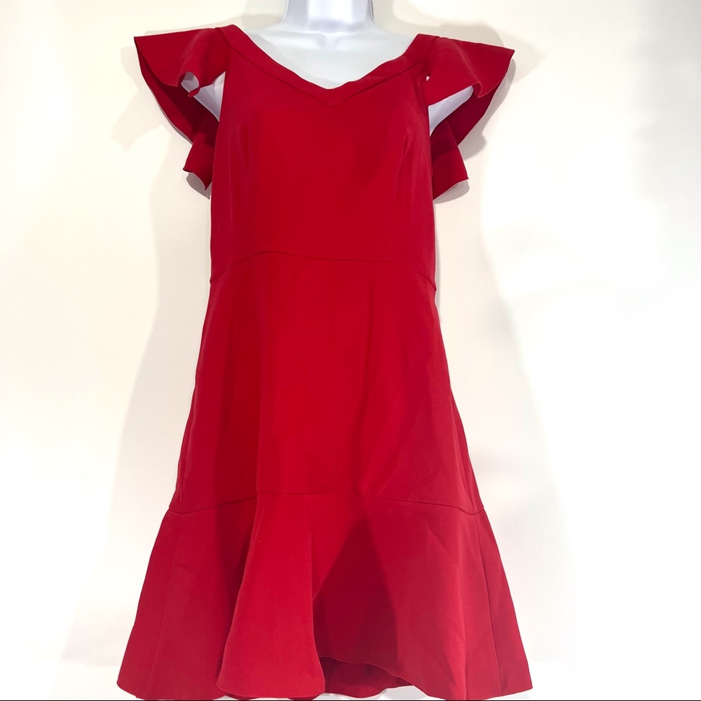 Rachel Zoe Poppy Red Kennedy Dress NWT